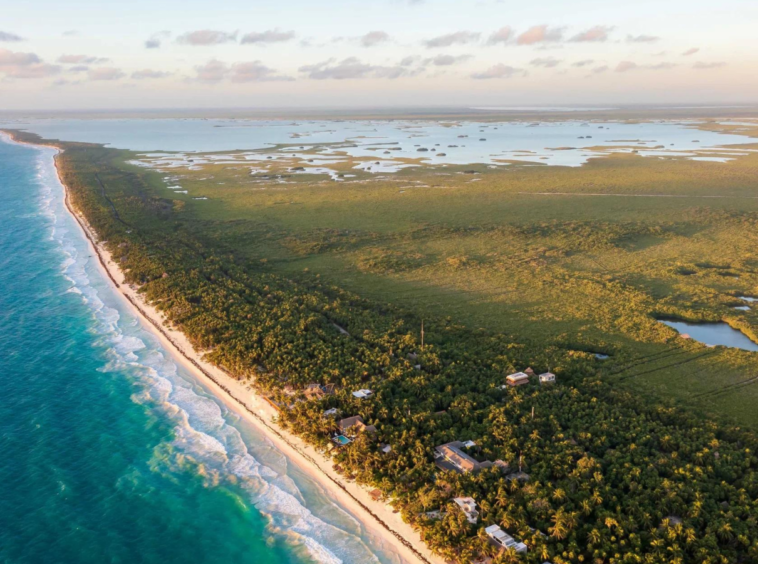 Villa de luxe rustique et centre de bien-être, Tulum, Mexique