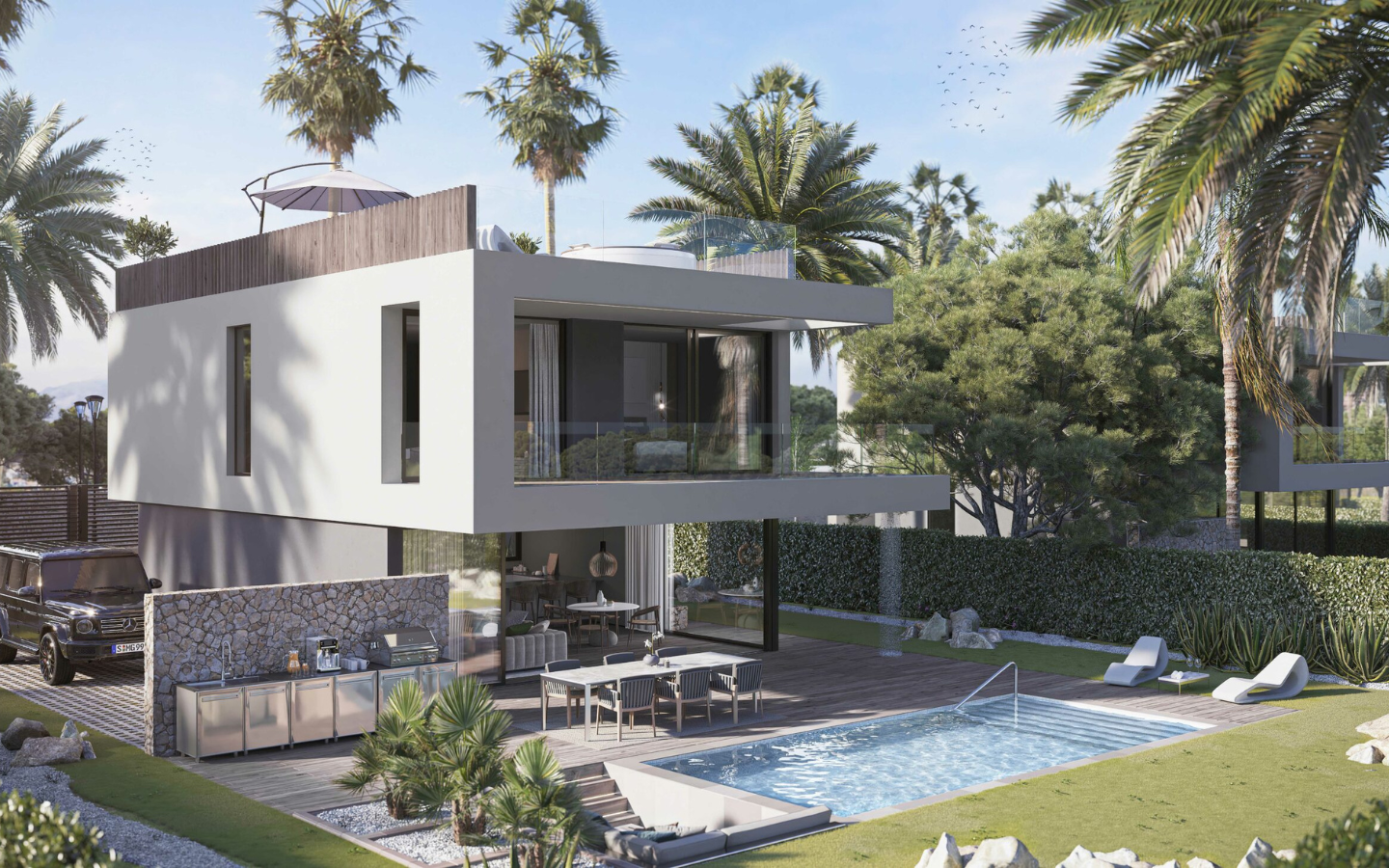 Villa de style moderne à El Campanario, Estepona