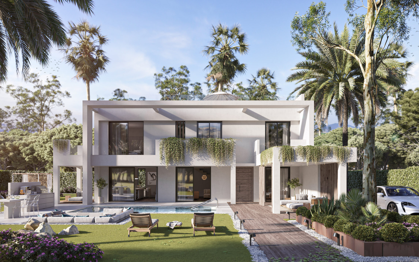 Villas contemporaine et moderne sur la Costa del Sol, La Paloma