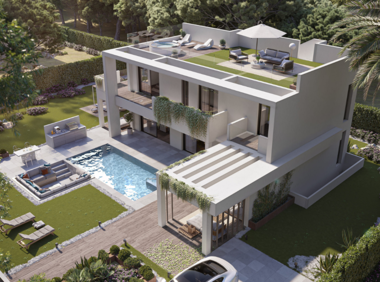 Villas contemporaine et moderne sur la Costa del Sol, La Paloma