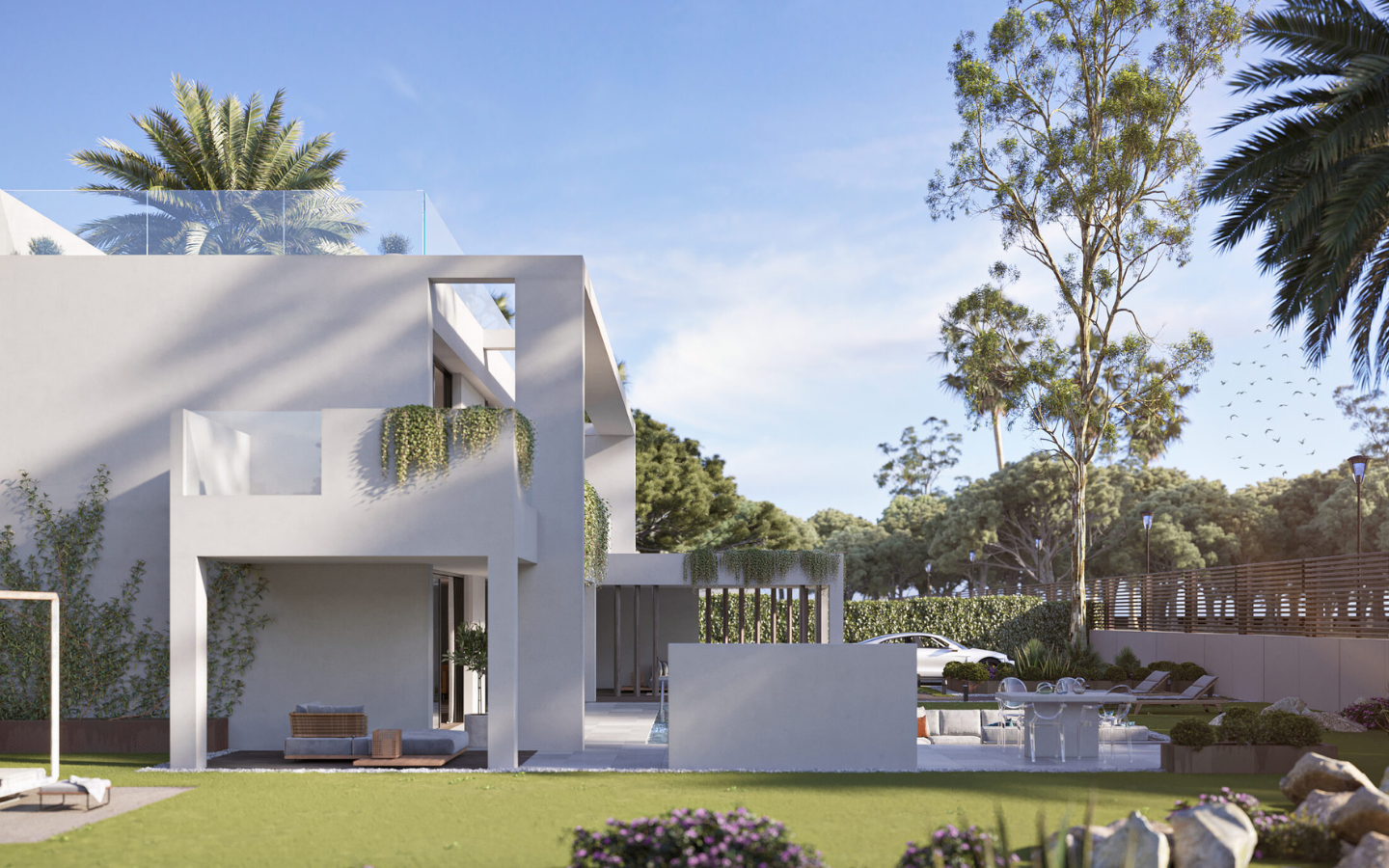 Villas contemporaine et moderne sur la Costa del Sol, La Paloma