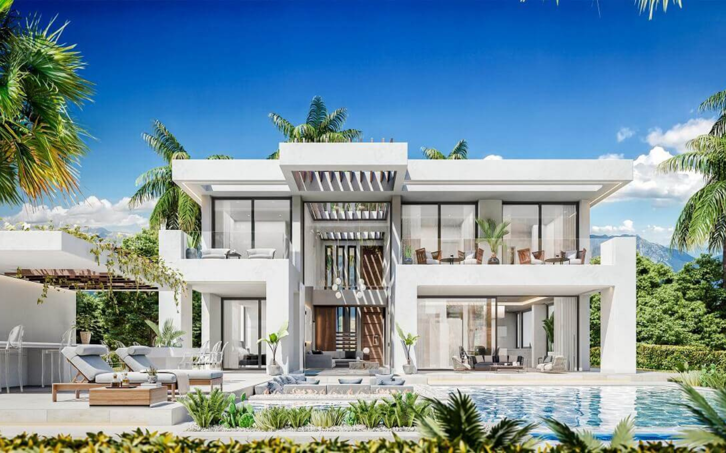 Villas de luxe à vendre sur le New Golden Mile Estepona
