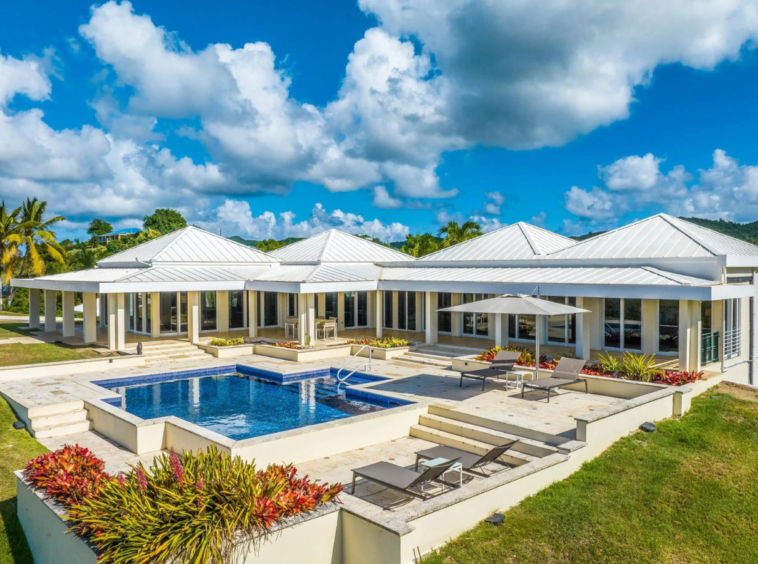 Domaine à vendre vue sur la mer des Caraïbes | Îles Vierges