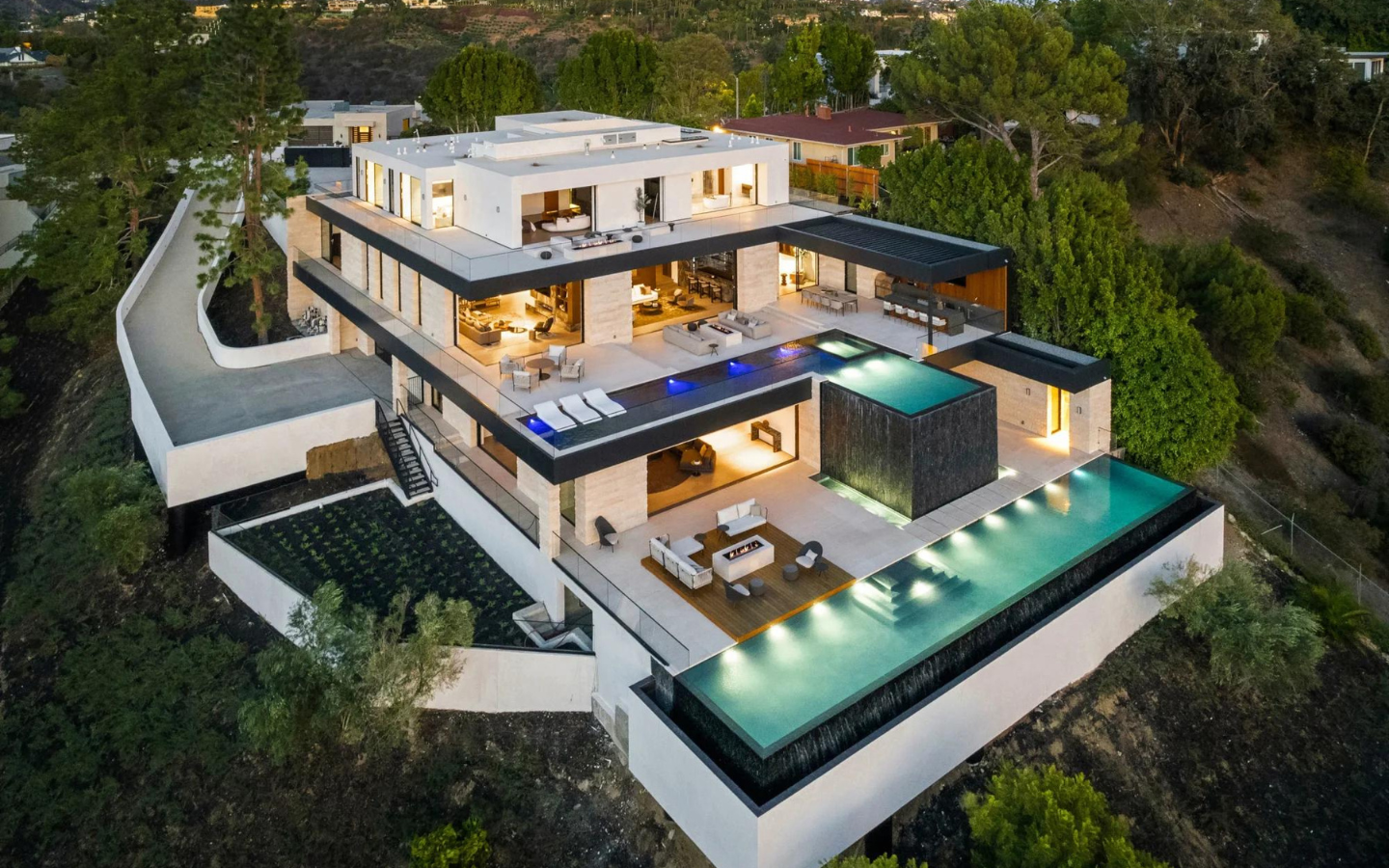 Villa de luxe à vendre à Bel Air, Los Angeles, Californie, États-Unis