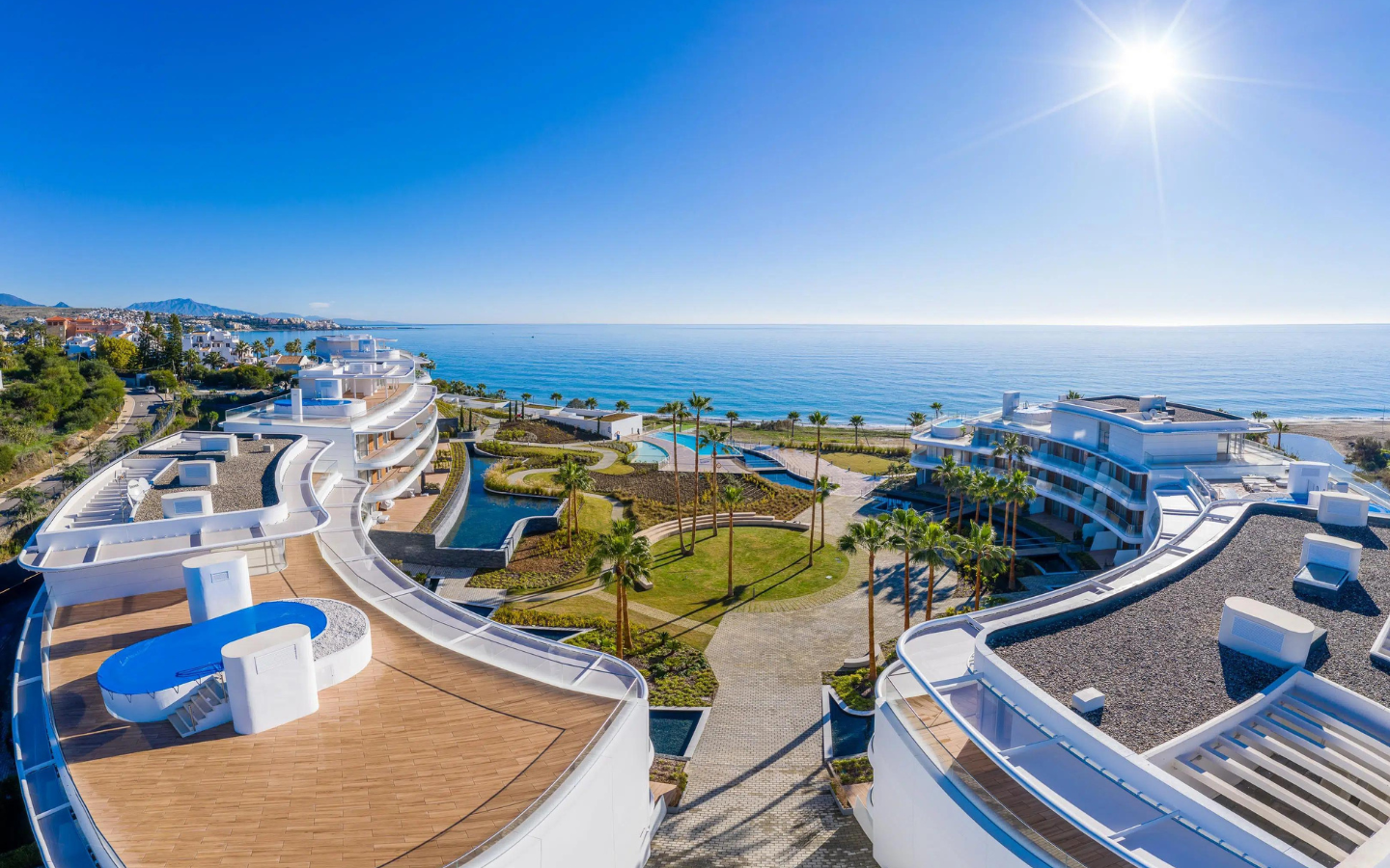 Penthouse de luxe avec vue spectaculaire sur la mer, Málaga