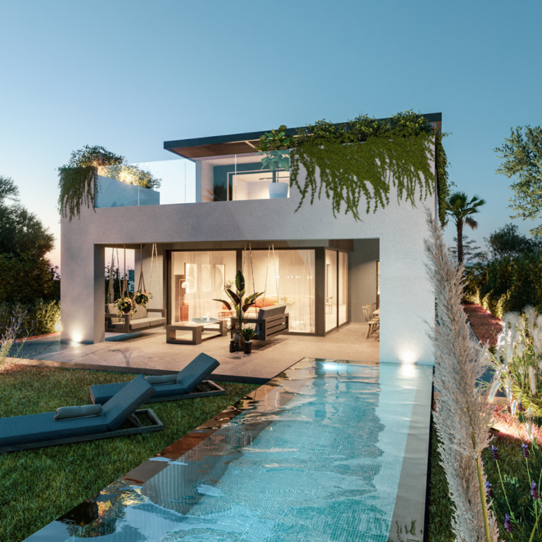 Villa moderne de 4 chambres et 4 salles de bains, Costa del sol