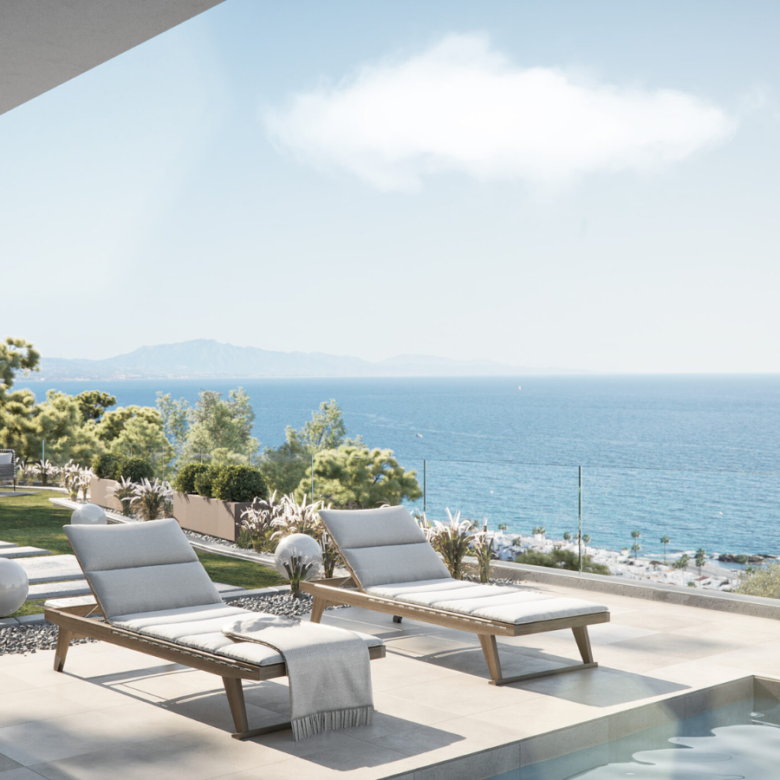 Villa, vues panoramiques sur la mer, Costa del Sol
