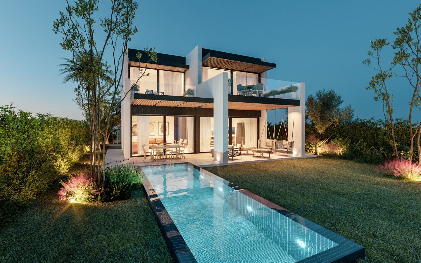 Villa à vendre, design contemporain, New Golden Mile, Espagne