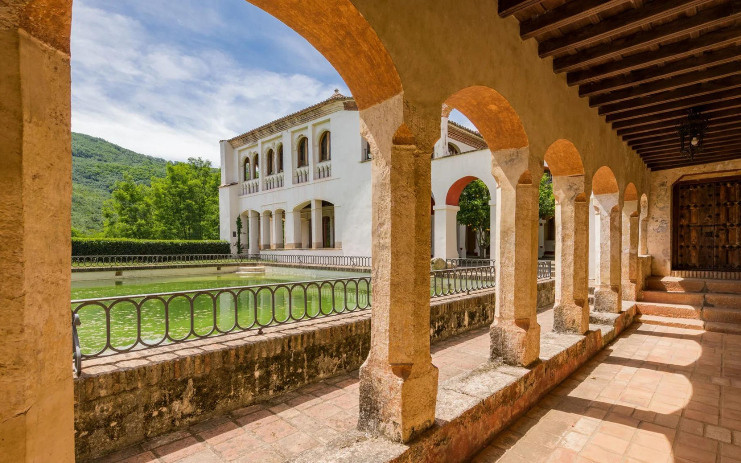 Un palais historique qui date du XIVe siècle, Mirabel, Espagne