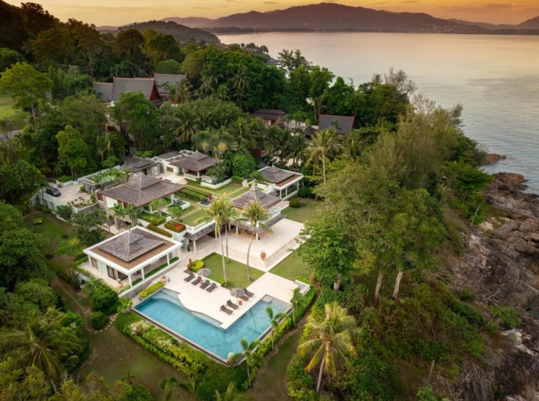 Villa isolée en bord de mer avec plage privée | Trisara, Phuket, Thaïlande