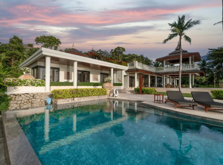 Villa isolée en bord de mer avec plage privée | Trisara, Phuket, Thaïlande