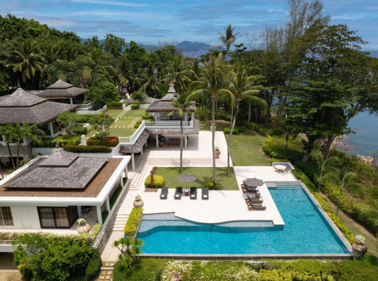 Villa isolée en bord de mer avec plage privée | Trisara, Phuket, Thaïlande