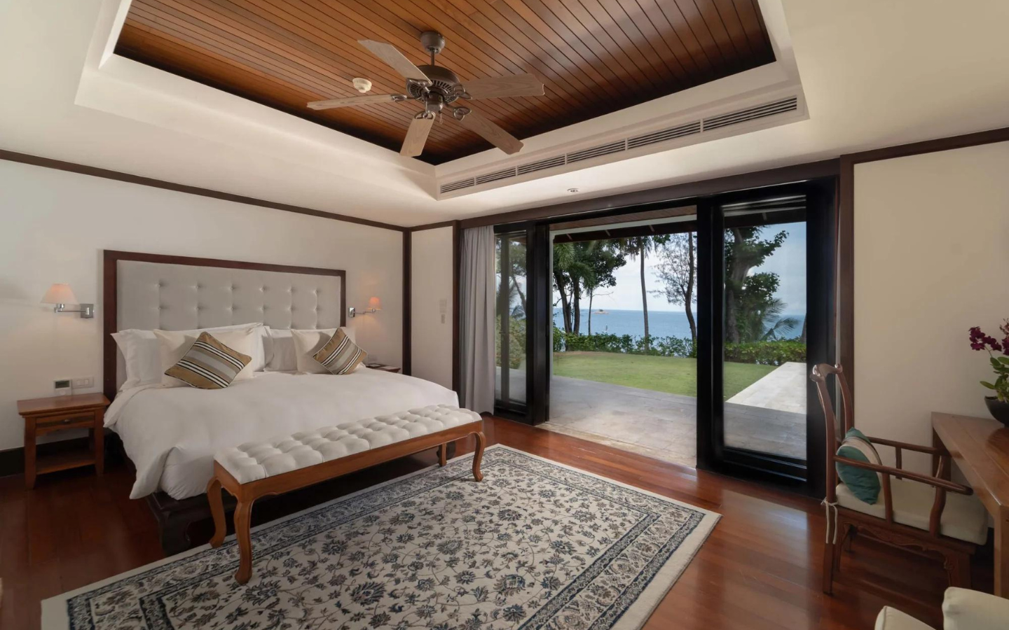 Villa isolée en bord de mer avec plage privée | Trisara, Phuket, Thaïlande