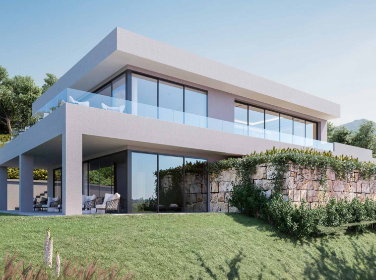 Villas individuelles à vendre dans les collines de Marbella