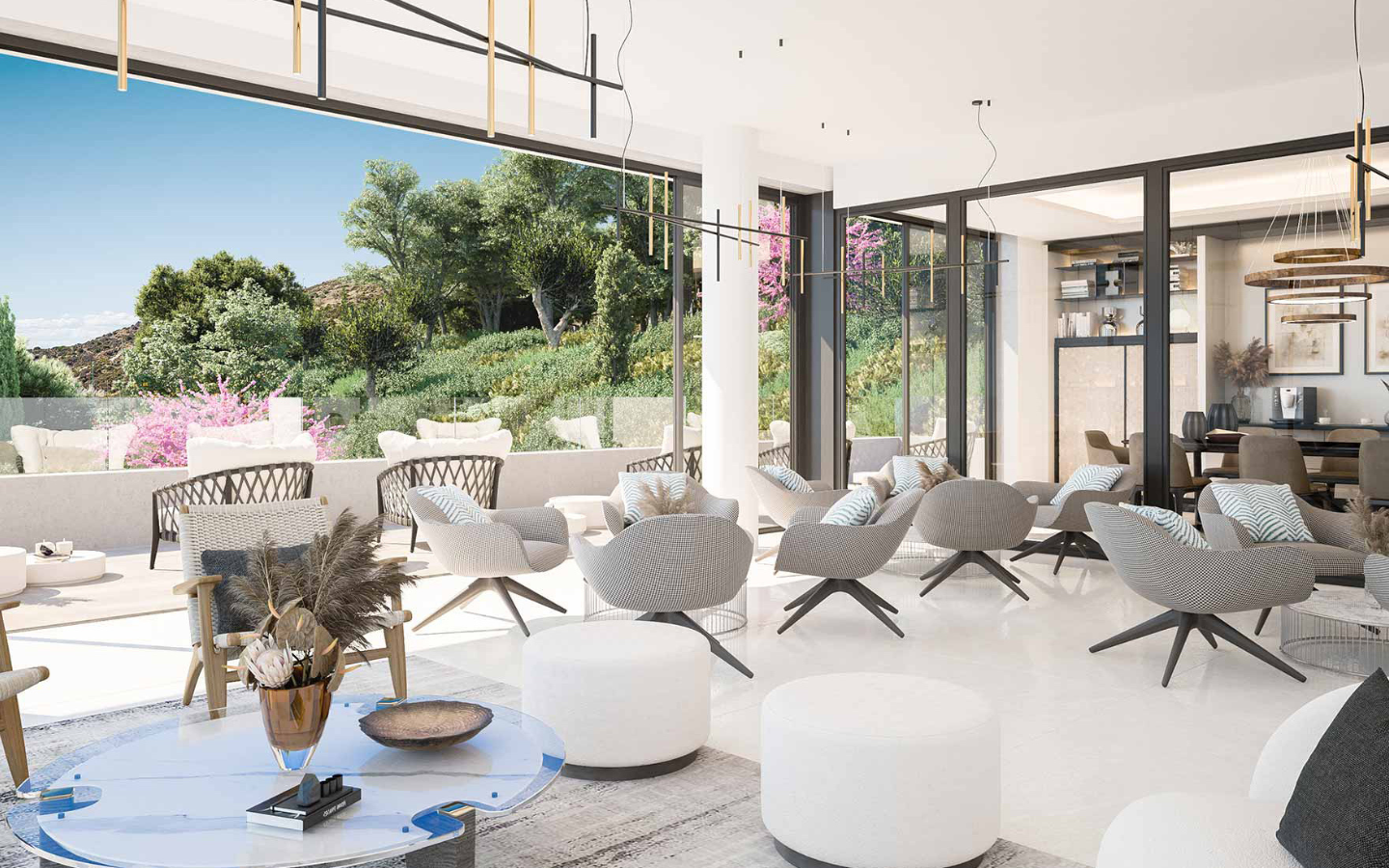Villas individuelles à vendre dans les collines de Marbella