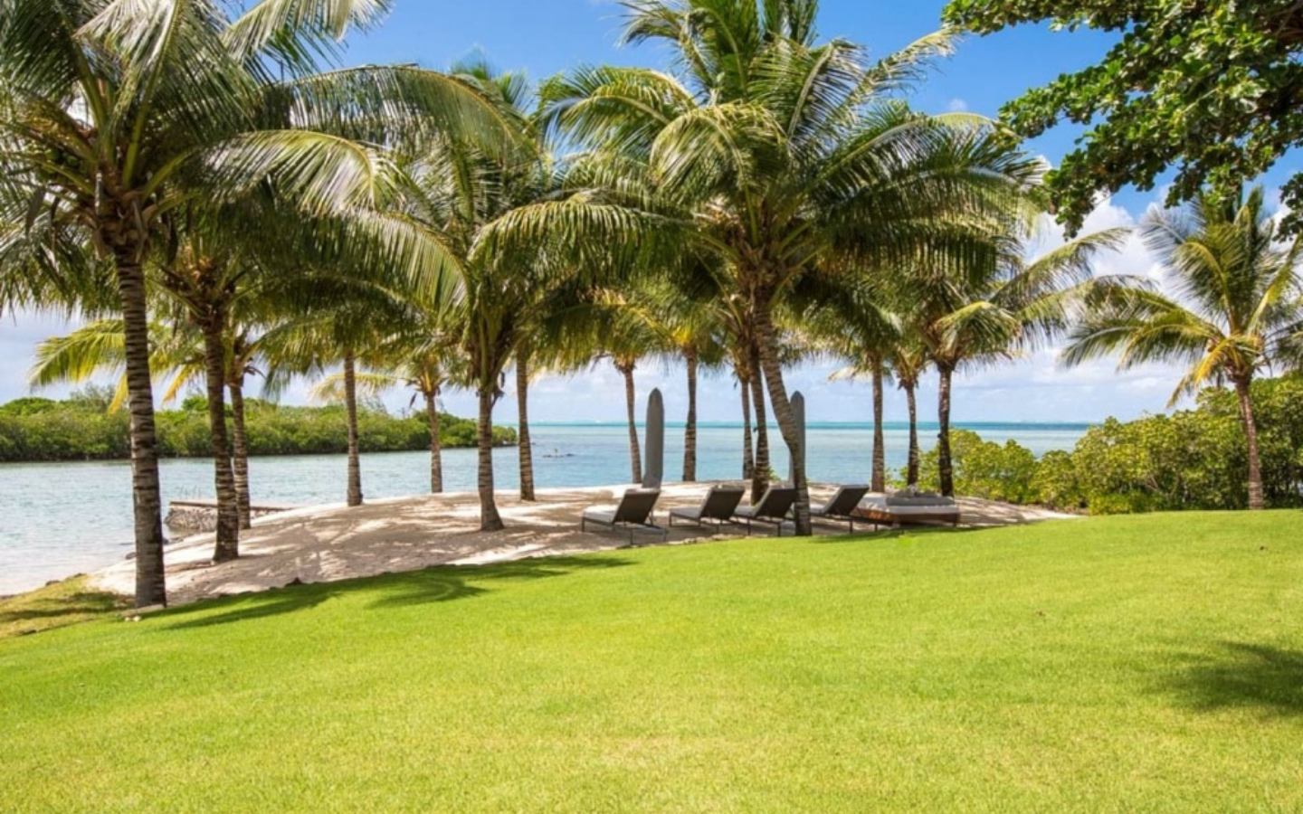Villa à vendre, île Maurice - Plage privé bordant les eaux turquoise