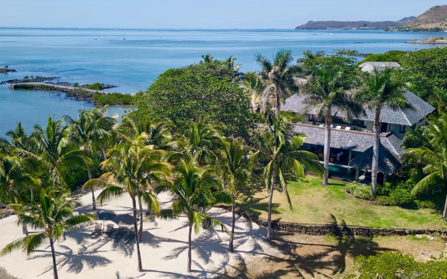 Résidence de Luxe - Villa 5 Chambres,Plage Privée, île Maurice