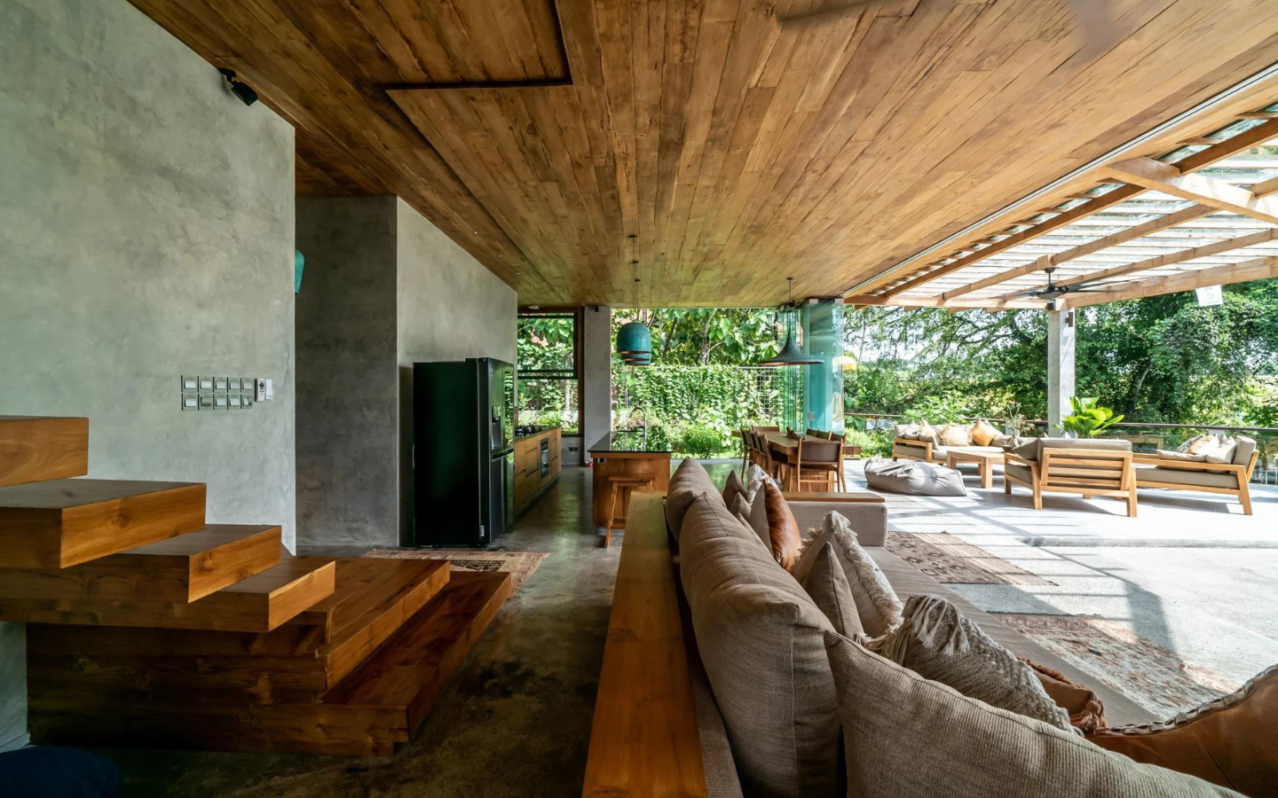 Villa éco-chic au design biophilique, Canggu, Bali (Indonésie)