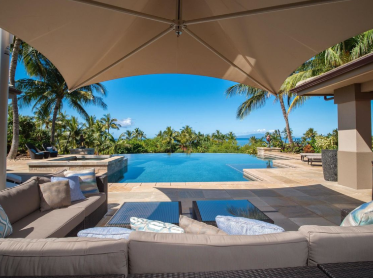 Propriété rare avec vue sur l'océan, Hawaï, Keahou, Makena