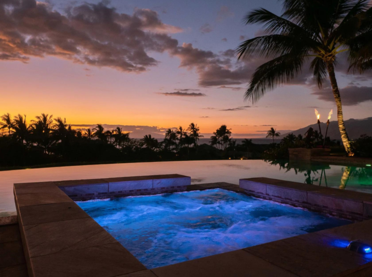 Propriété rare avec vue sur l'océan, Hawaï, Keahou, Makena