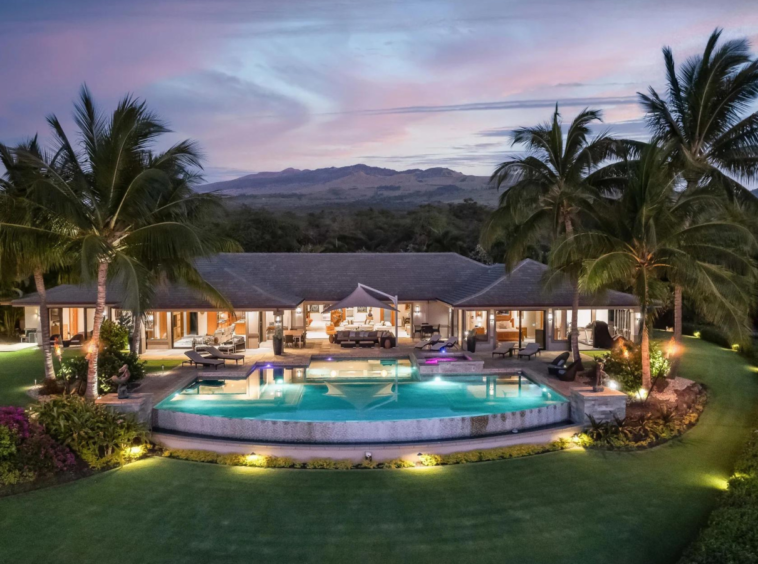 Propriété rare avec vue sur l'océan, Hawaï, Keahou, Makena