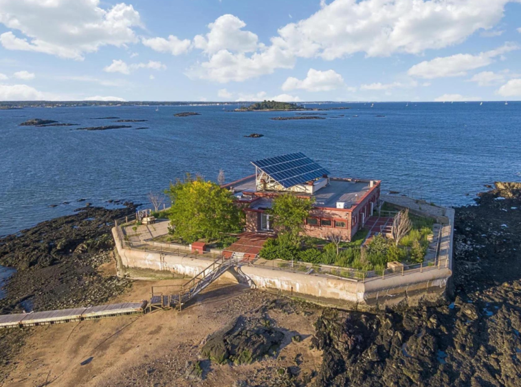 Île Columbia, proche, de New York