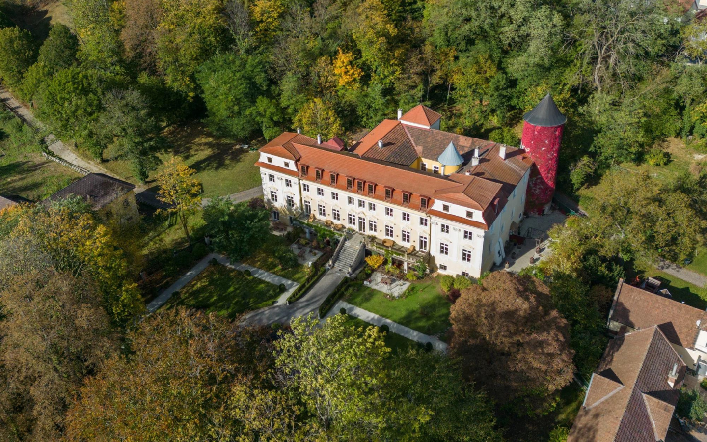 château Stuppach mozart autriche
