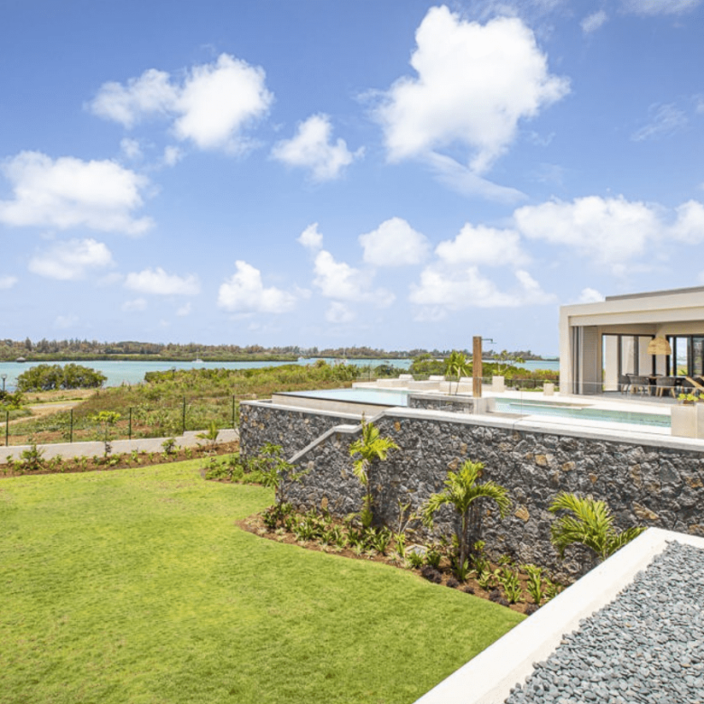 Villa à vendre Vue sur l'île aux Cerfs Beau Champ île Maurice