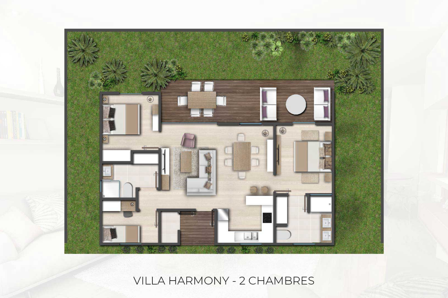 Villas Harmony à vendre Cap Malheureux, Île Maurice