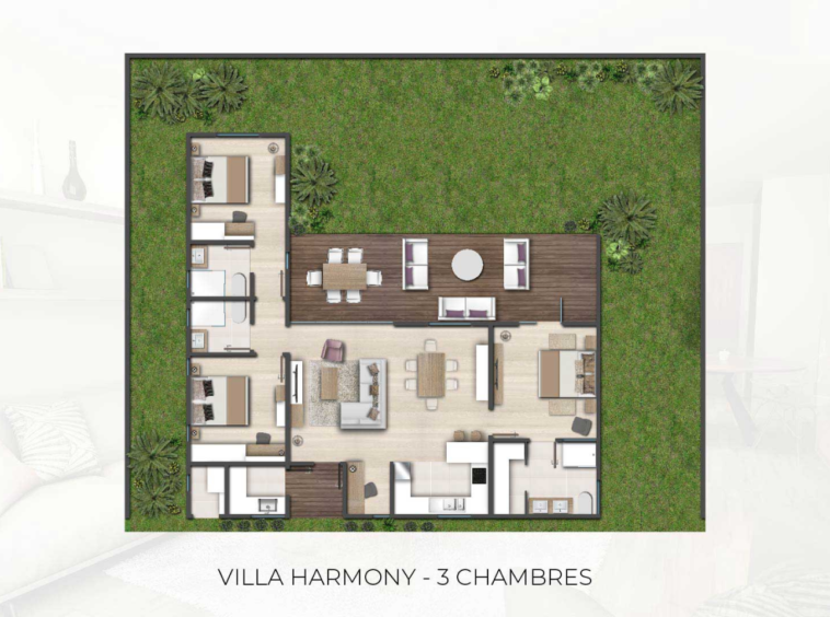 Villas Harmony à vendre Cap Malheureux, Île Maurice