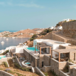 Villa contemporaine Mykonos Grèce