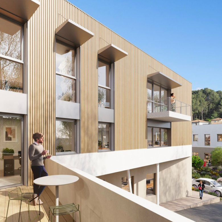 Complexe de bureaux éco-responsable Montpellier France