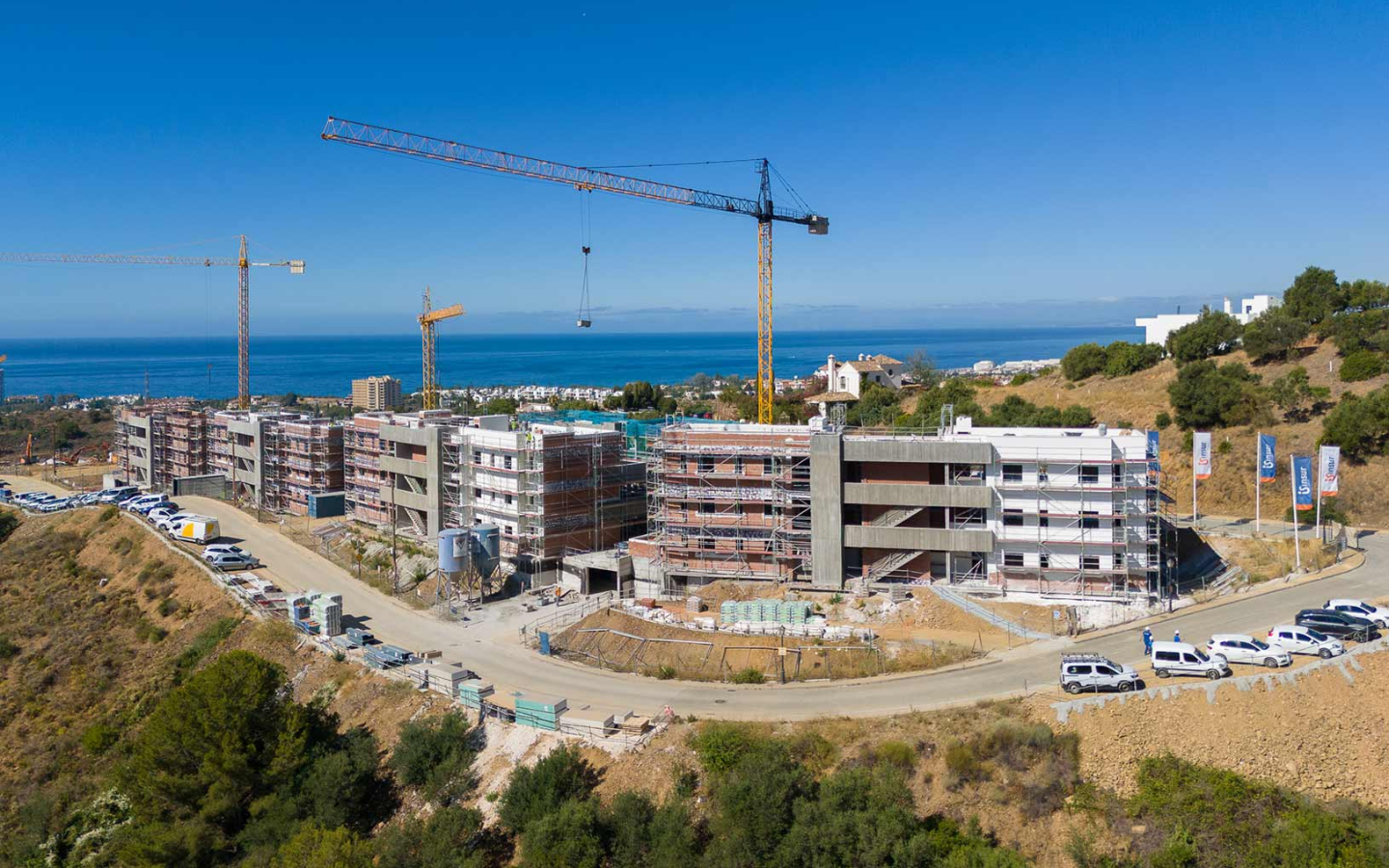 Appartements neufs vues mer à Marbella