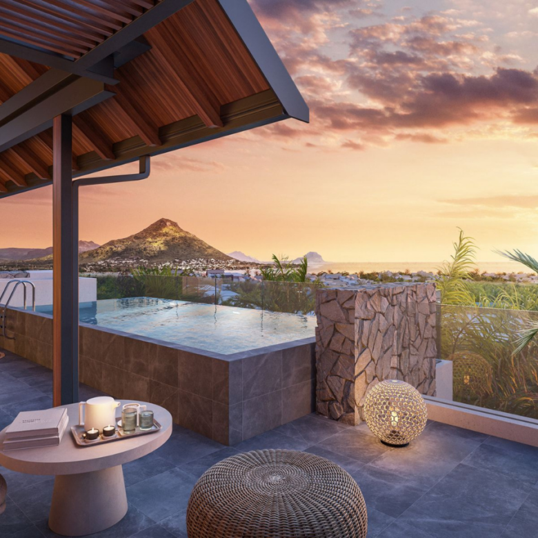 Penthouse à vendre près de Flic-en-Flac et de Tamarin Île Maurice
