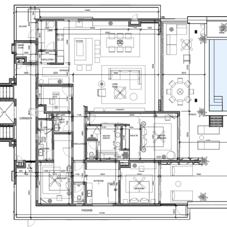 Penthouse à vendre près de Flic-en-Flac et de Tamarin Île Maurice