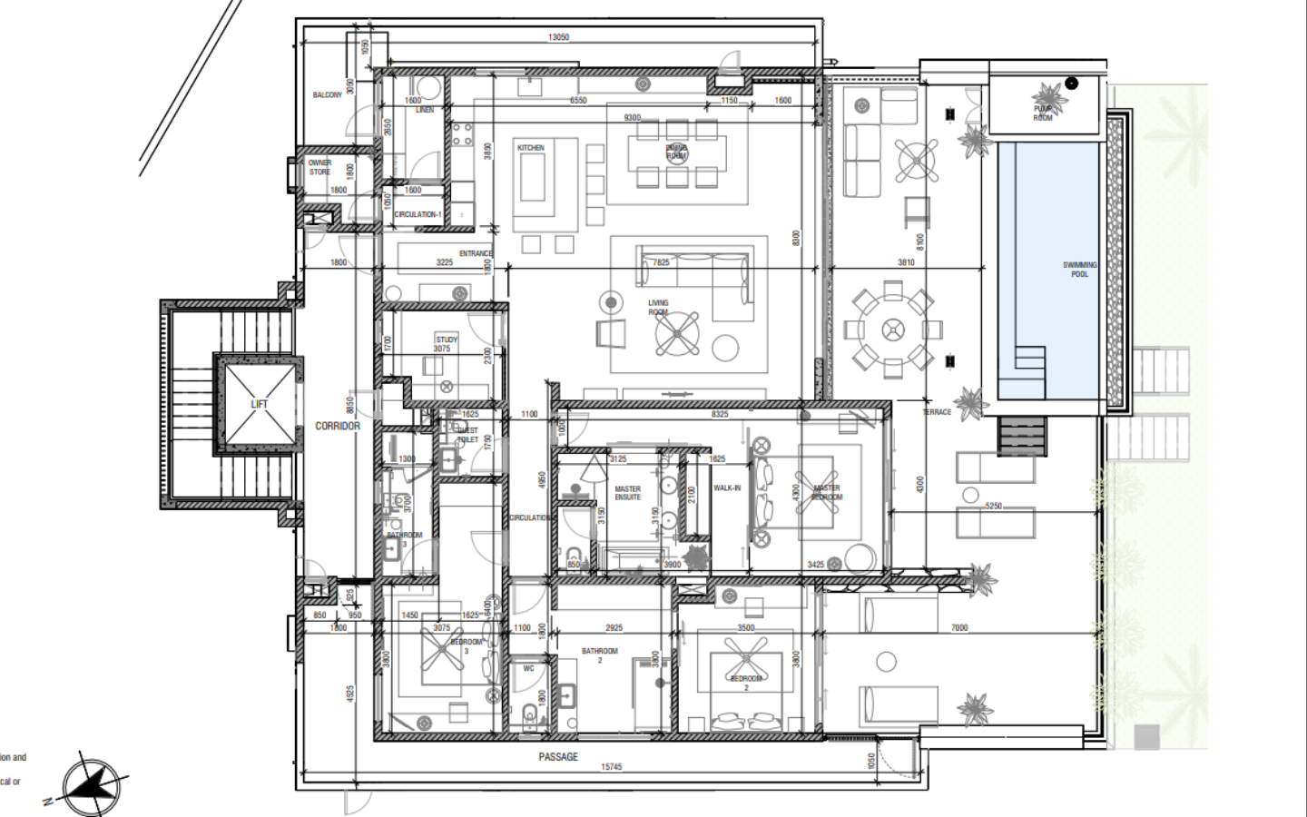 Penthouse à vendre près de Flic-en-Flac et de Tamarin Île Maurice