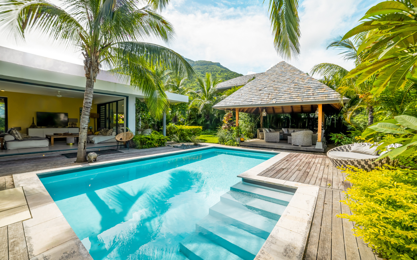 Villa de luxe avec piscine privée à l'Île Maurice - Investissement locatif