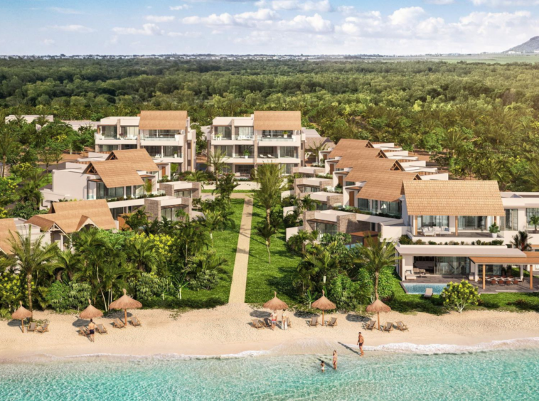 A vendre - Penthouse Pieds dans l'eau face au Morne, île Maurice