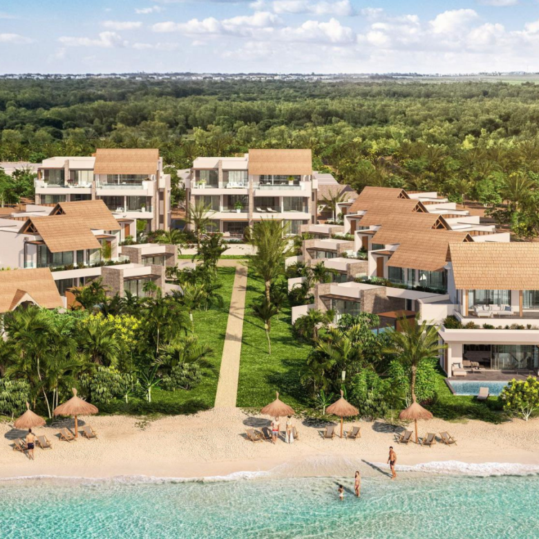 A vendre - Penthouse Pieds dans l'eau face au Morne, île Maurice