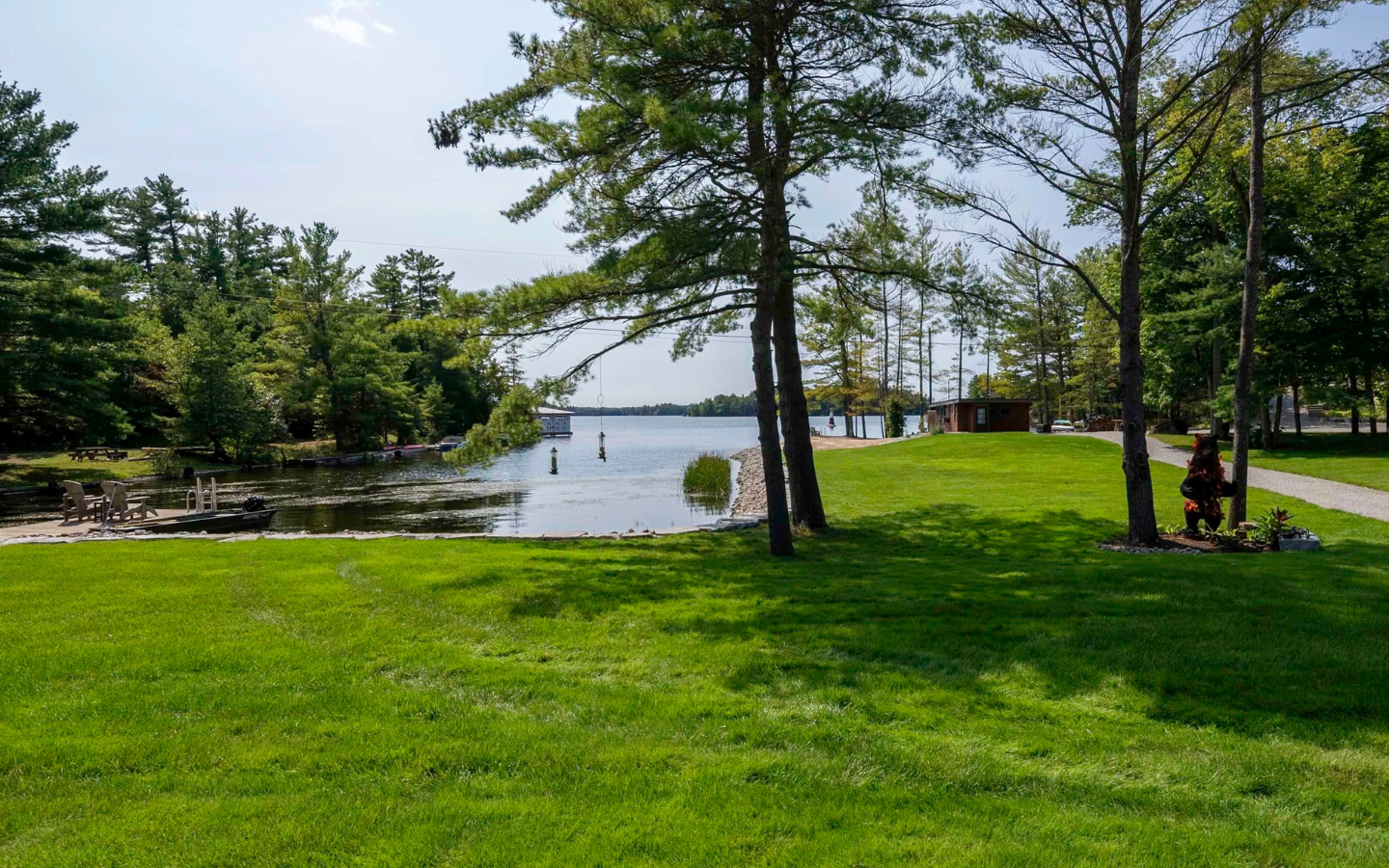 Maison de plain-pied à Muskoka, Georgian Bay, Canada