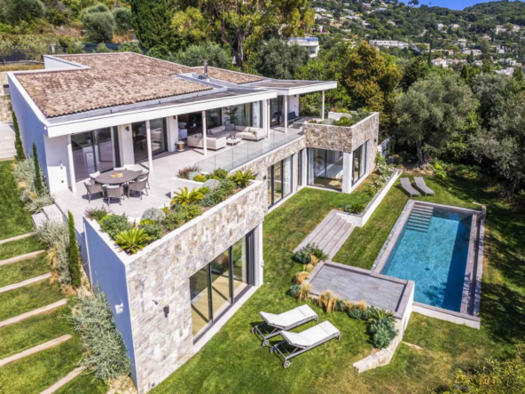 Villa contemporaine, Cannes, Côte d’Azur