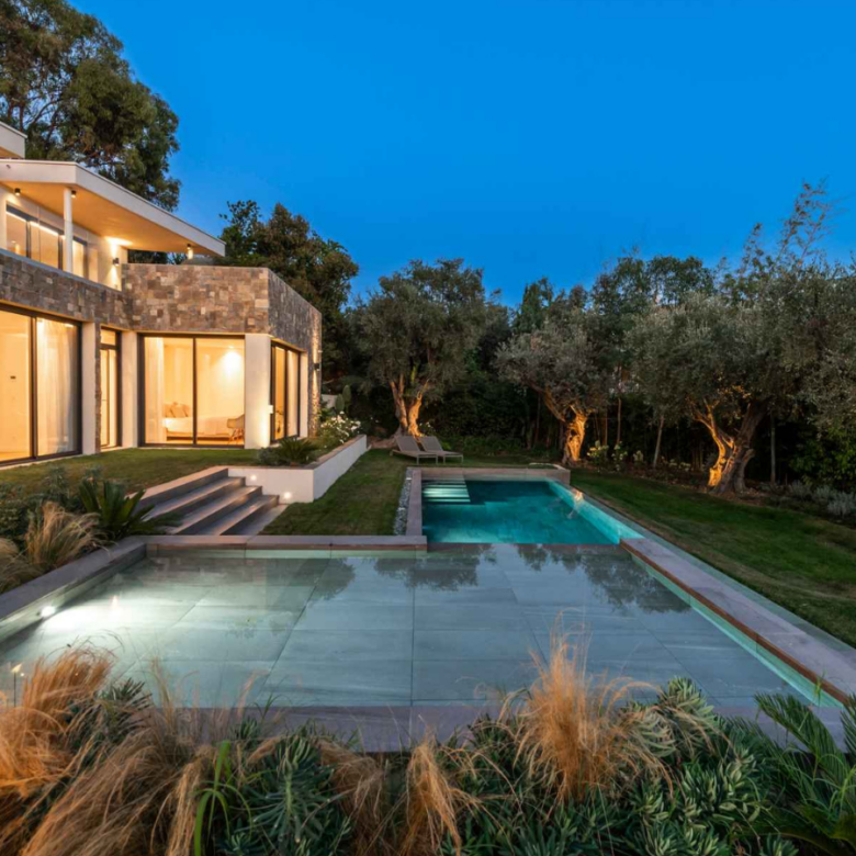 Villa contemporaine, Cannes, Côte d’Azur