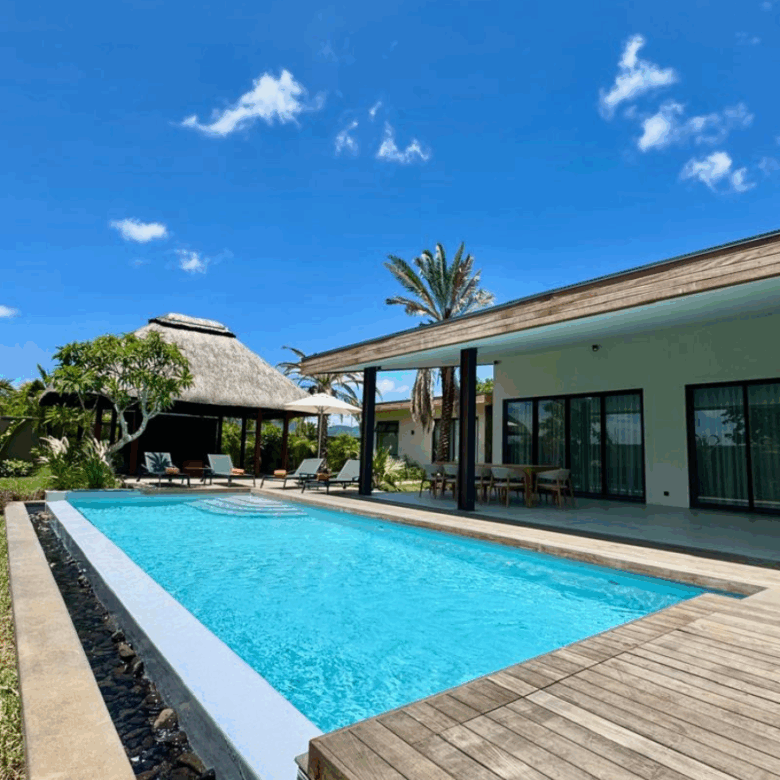 18 Villa à vendre Tamarin Rivière Noire île Maurice