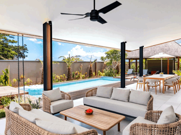 18 Villa à vendre Tamarin Rivière Noire île Maurice