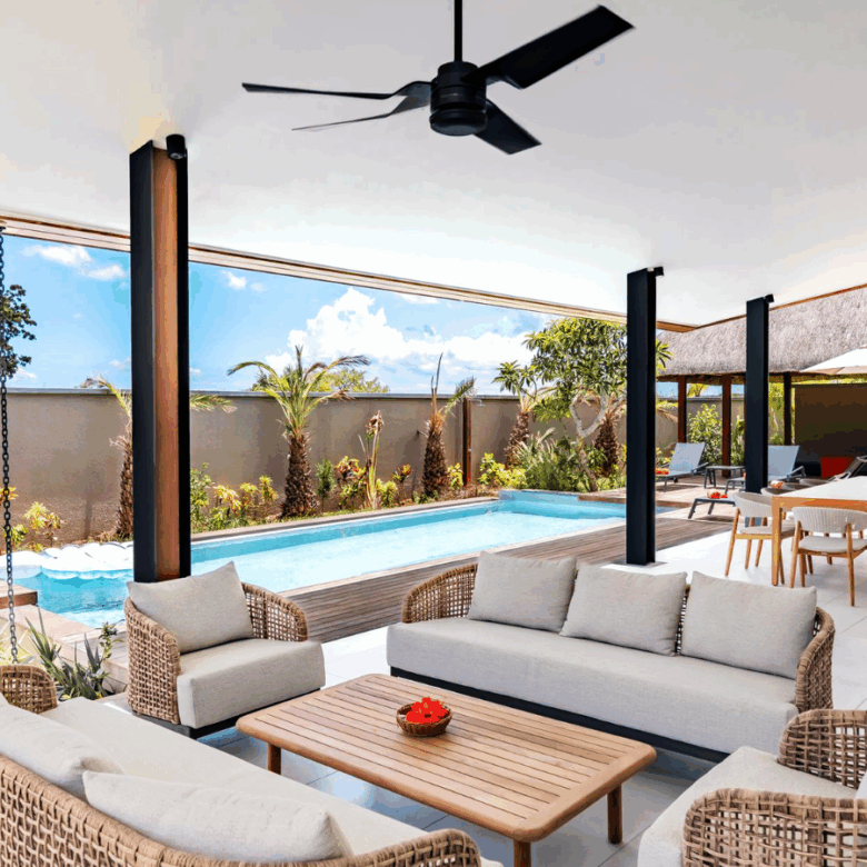 18 Villa à vendre Tamarin Rivière Noire île Maurice