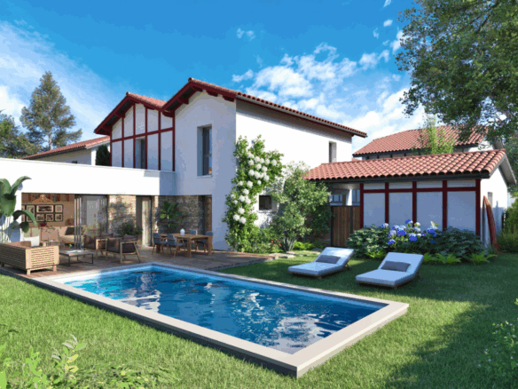 18 Villas à vendre entre Biarritz et Bayonne à Anglet