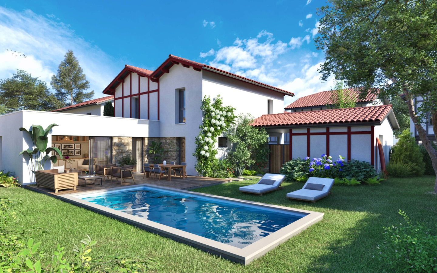 18 Villas à vendre entre Biarritz et Bayonne à Anglet