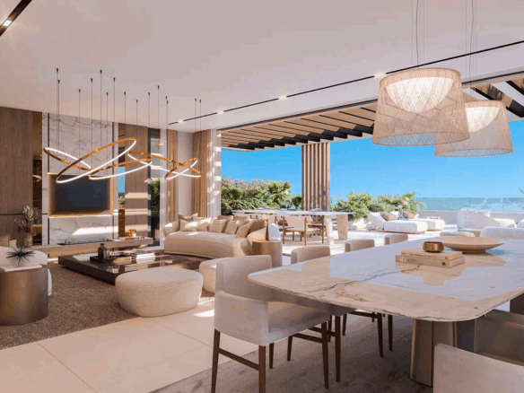 à vendre Marbella Villa Penthouse