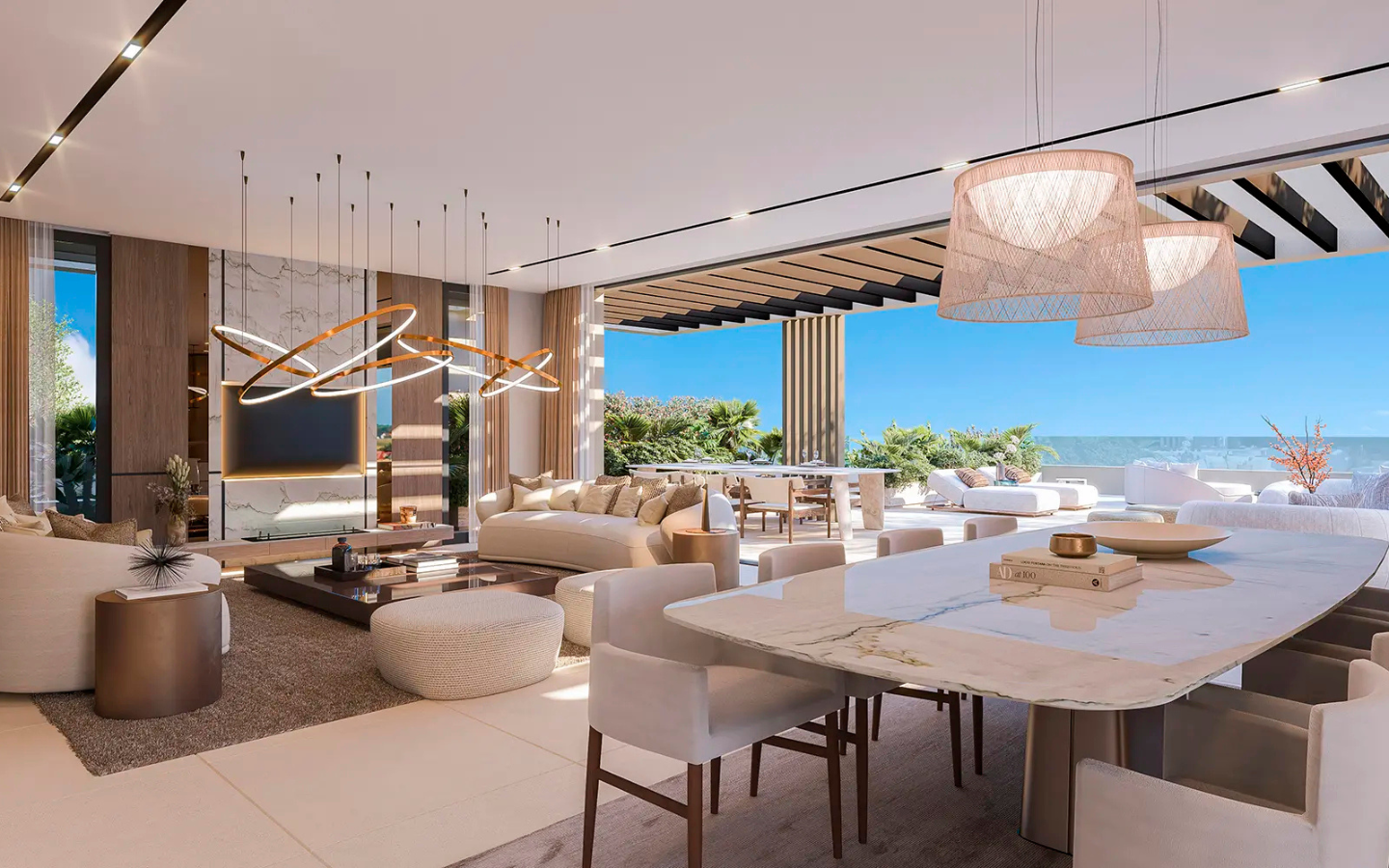 à vendre Marbella Villa Penthouse