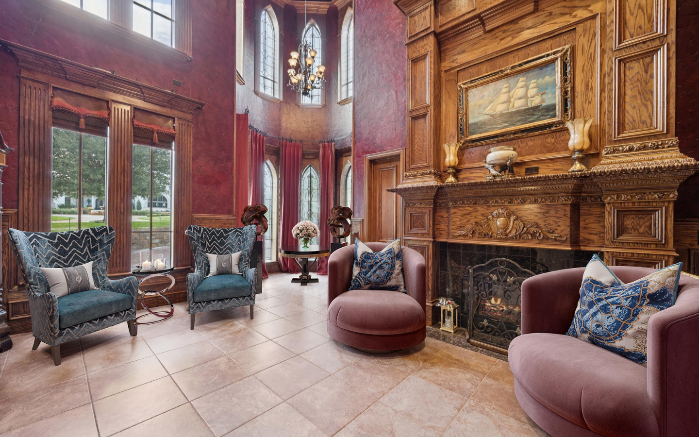 résidence style château Fort Worth Arlington États-Unis résidence style château Fort Worth Arlington États-Unis